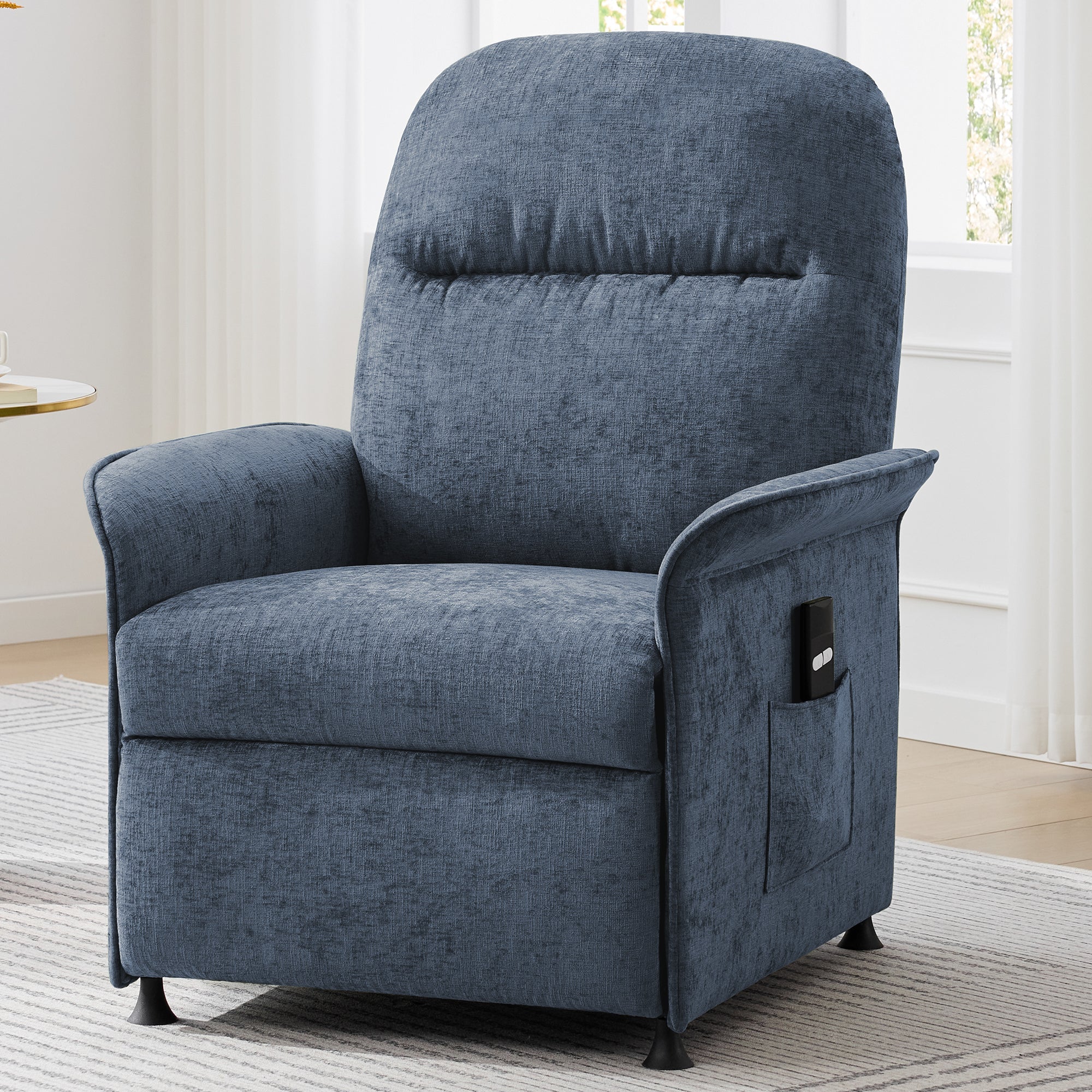 Multifunctional Accent Chair-Blue