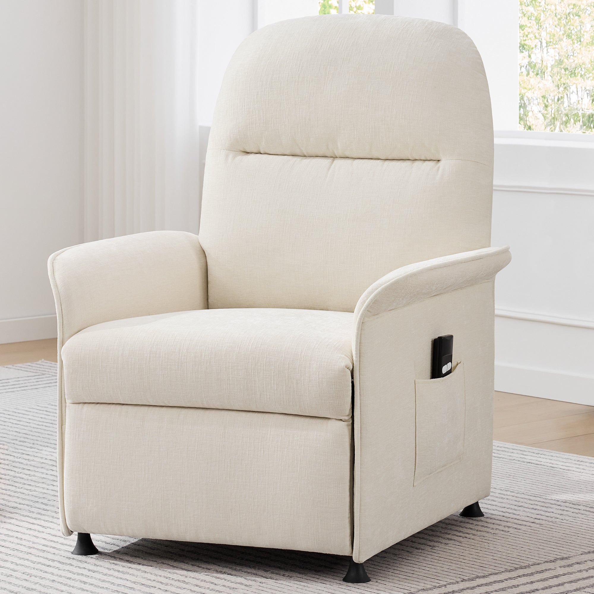 Multifunctional Accent Chair-Beige