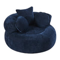 Oversized Chair Floor Sofa，Navy