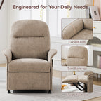 Multifunctional Accent Chair-Taupe
