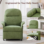 Multifunctional Accent Chair-Green