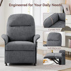 Multifunctional Accent Chair-Gray