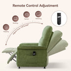 Multifunctional Accent Chair-Green