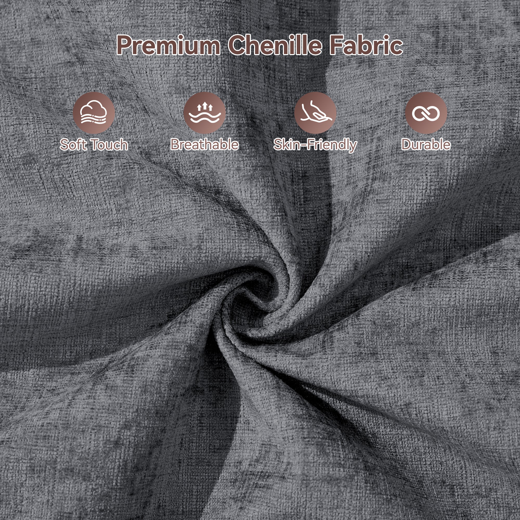 Multifunctional Accent Chair-Gray