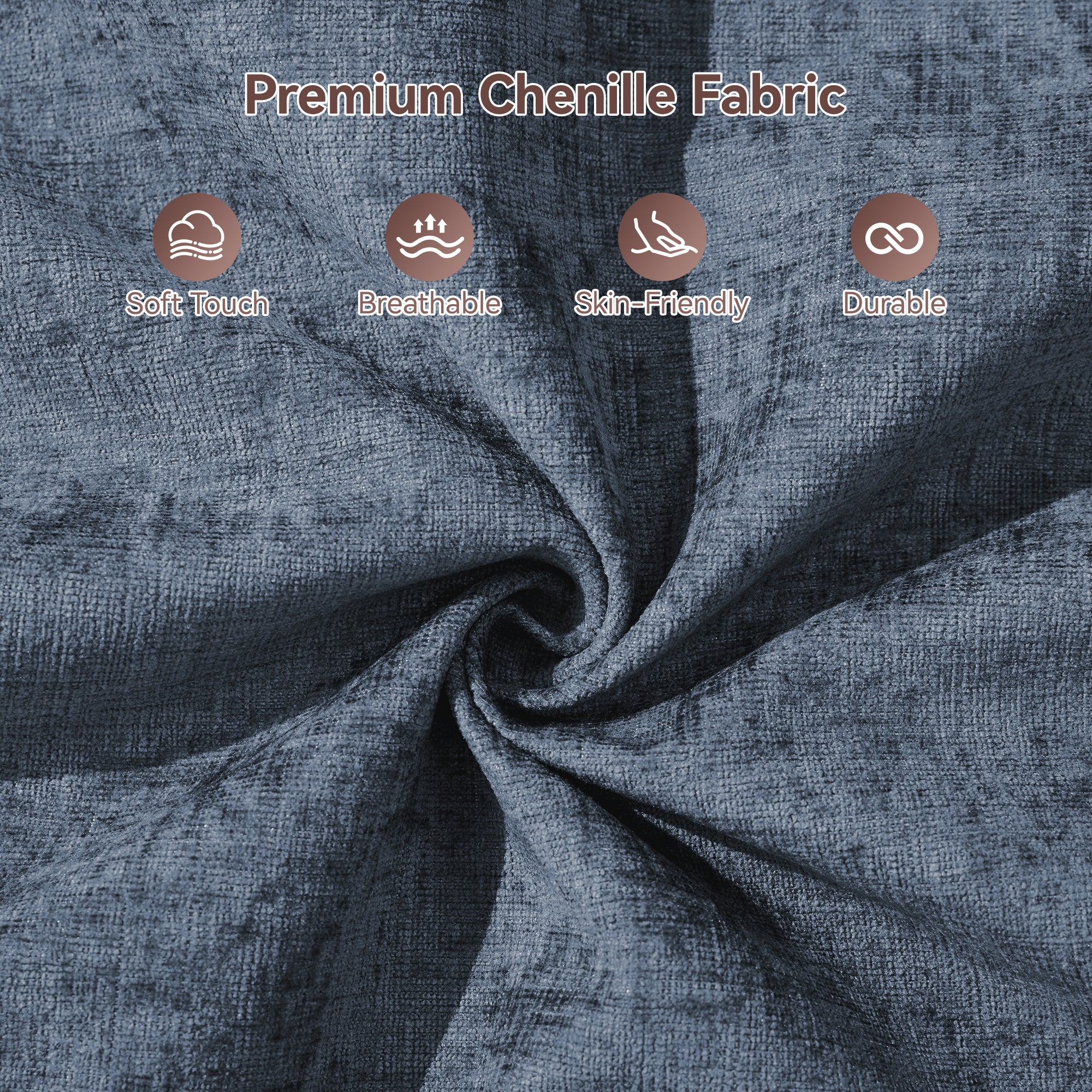 Multifunctional Accent Chair-Blue