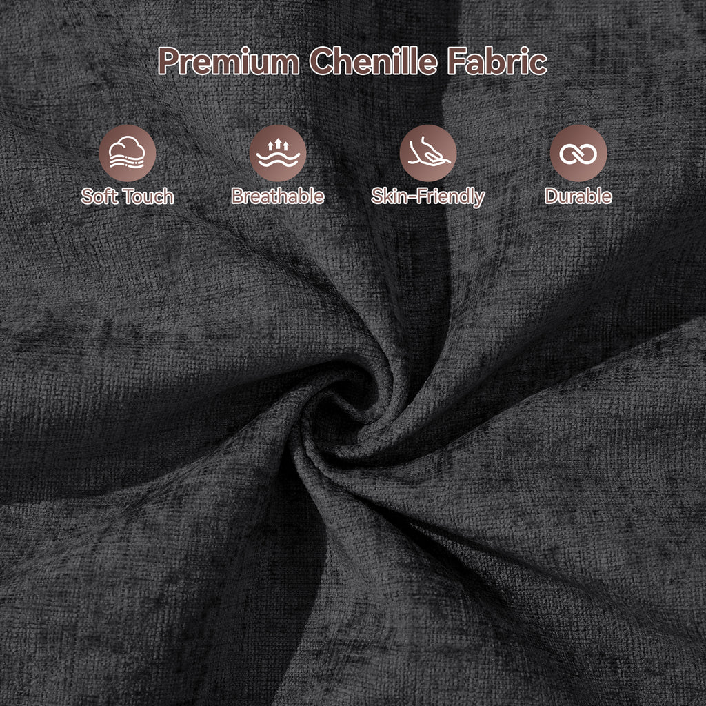 Multifunctional Accent Chair-Black