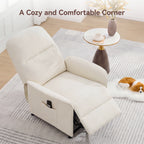 Multifunctional Accent Chair-Beige