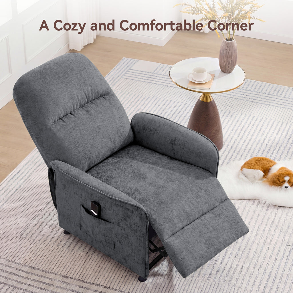 Multifunctional Accent Chair-Gray