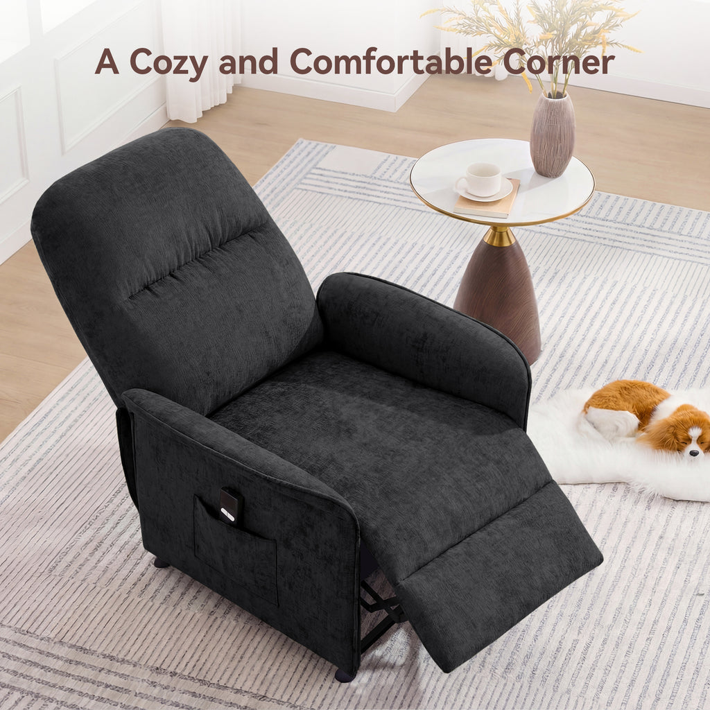Multifunctional Accent Chair-Black