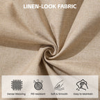 24" Square Storage Ottoman，Khaki