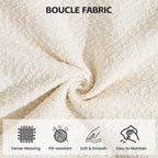 24" Square Storage Ottoman，Beige