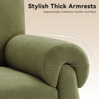 Oversized Accent Chair，Green