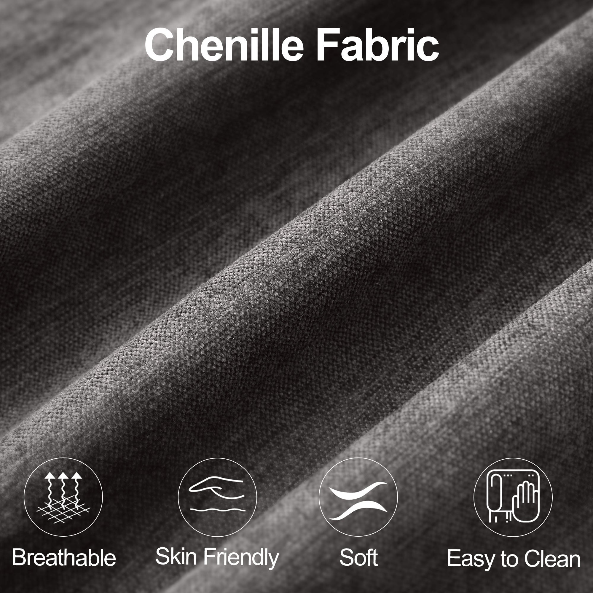 Oversized Accent Chair for Living Room，Dark Gray