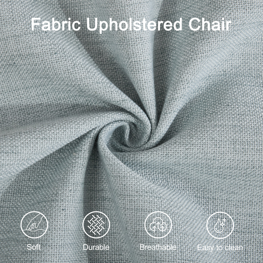 Swivel Oversized Accent Chair，Blue