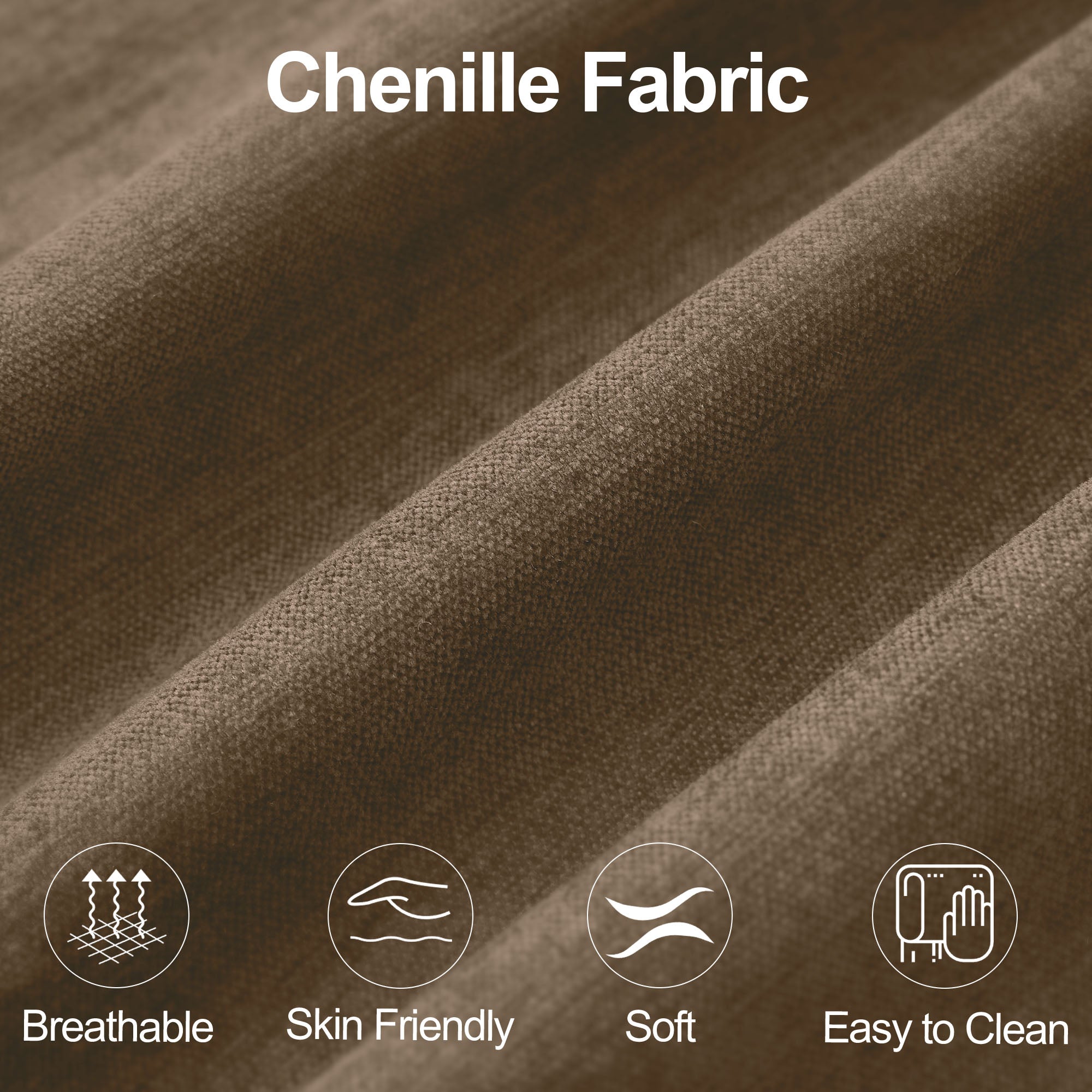 Oversized Accent Chair for Living Room，Brown