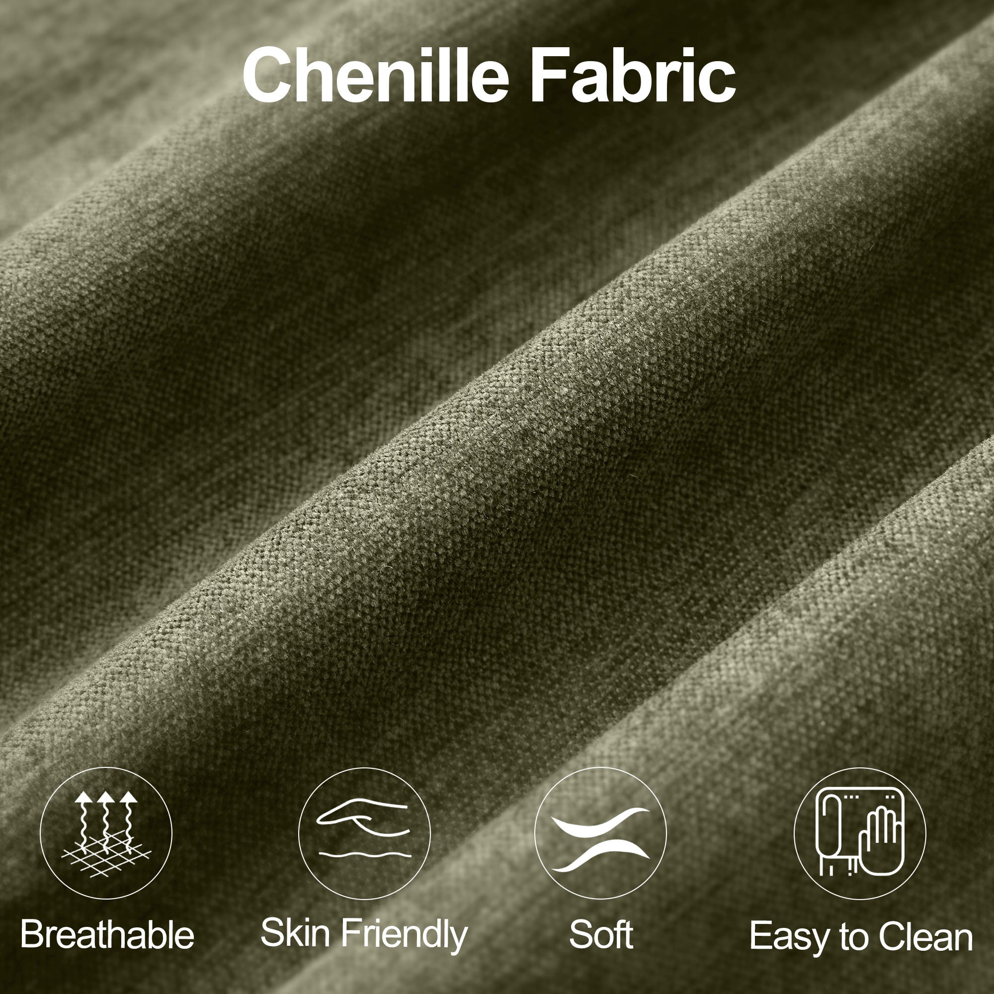 Oversized Accent Chair for Living Room，Green