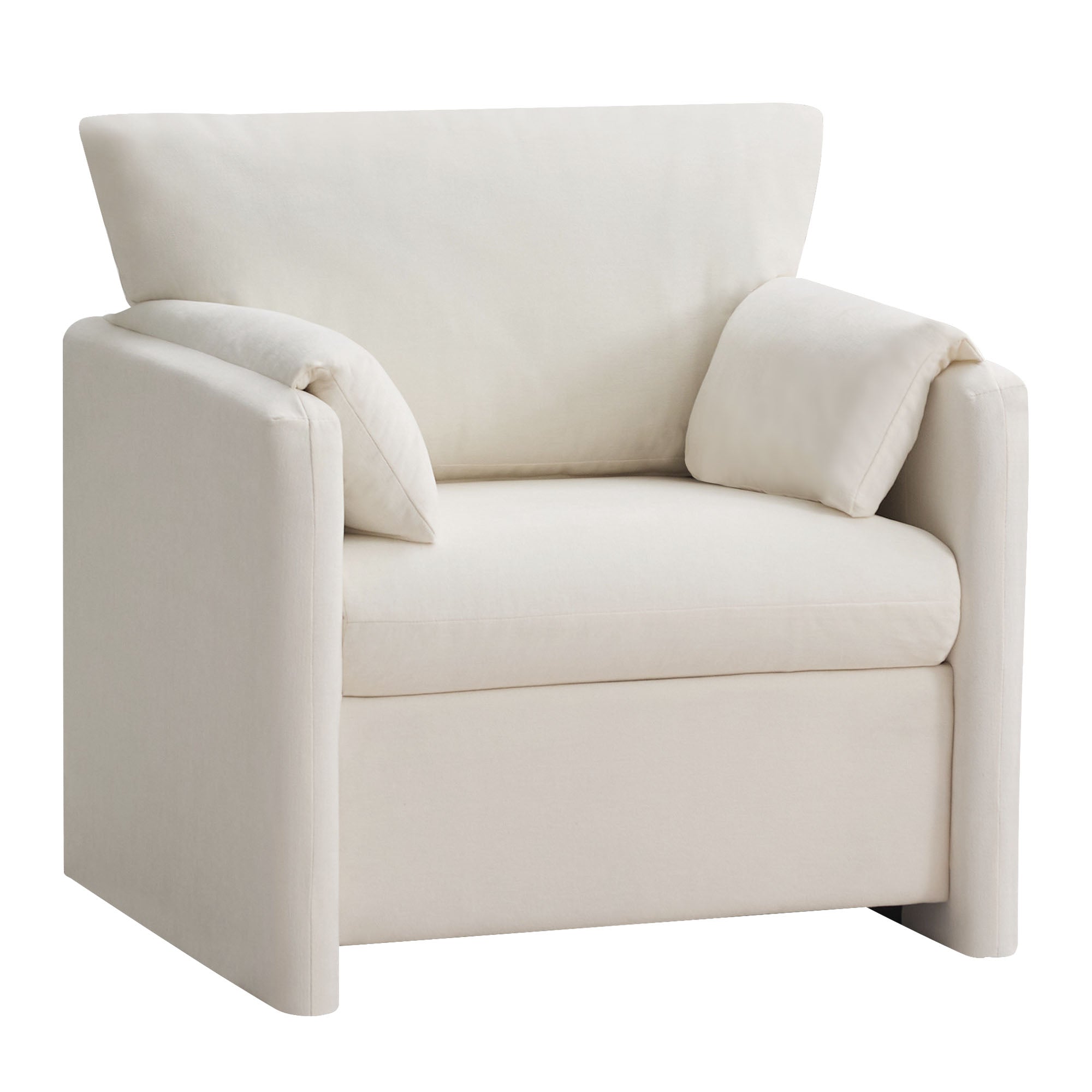 Oversized Accent Chair for Living Room，Beige