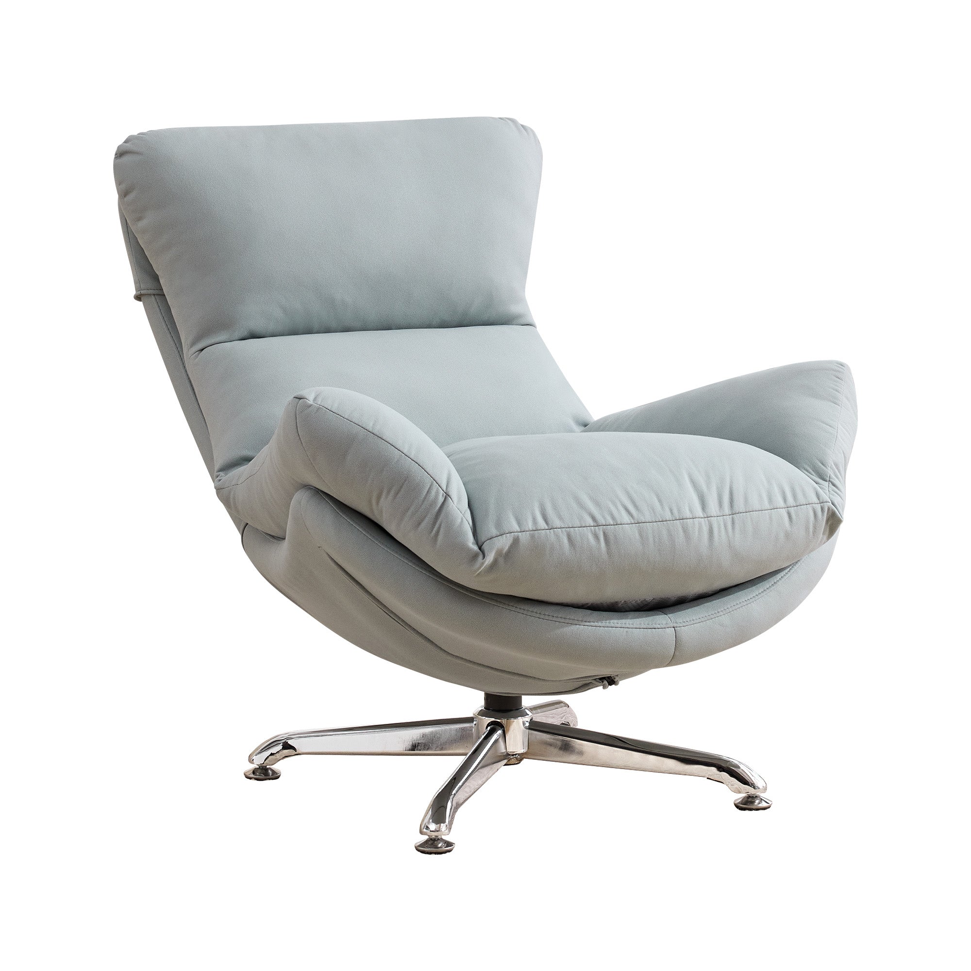 Swivel Oversized Accent Chair，Blue