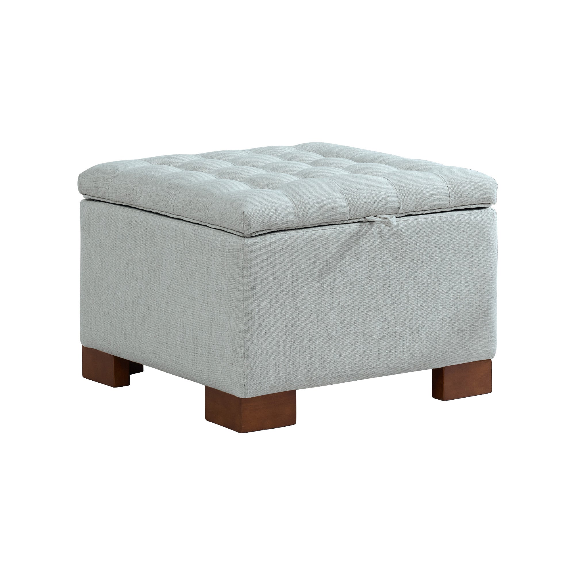 Square Storage Ottoman, 24 Inch