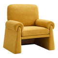 Oversized Accent Chair，Yellow