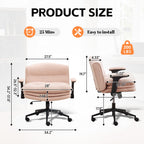 Criss Cross Chair with Flip-up Arms，Pink
