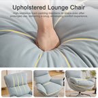 Swivel Oversized Accent Chair，Blue
