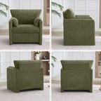Oversized Accent Chair for Living Room，Green